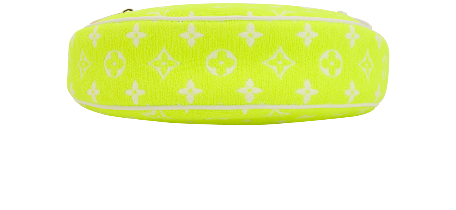 LV Match Loop Bag, &pound;1,050, Handbags, White/Yellow, Fabric/Leather, Top view